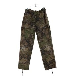 Realtree Camo Cargo Pants Mens Medium Camouflage Ripstop Hunting‎ Distressed